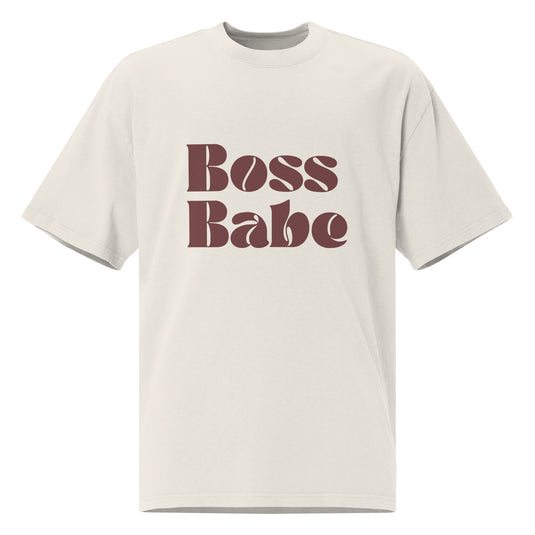 Oversized Boss Babe Tee